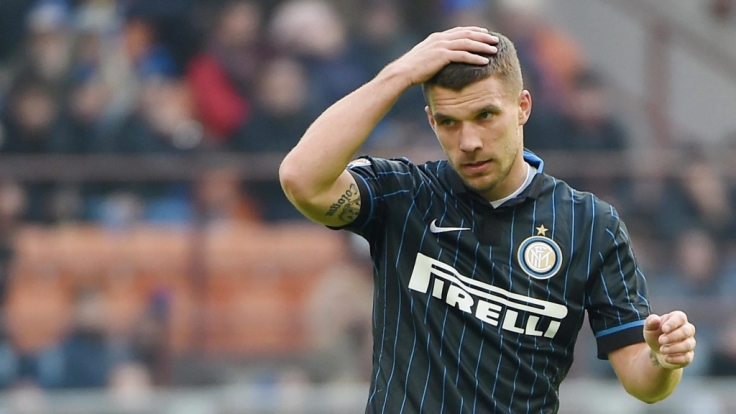 Harte Kritik der italienischen Presse für Lukas Podolski.