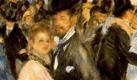 Bal du moulin de la Galette ist ein Gemälde des französischen Malers Pierre-Auguste Renoir aus dem Jahre 1876. Eine kleinere Version des gleichen Motivs wurde am 17. Mai 1990 für 78,1 Millionen Dollar (56,8 Euro) bei Sothebys in New York an den japanischen Unternehmer Saitō Ryōei verkauft. Nach dessen Tod wurde das Bild 1997 für 50 Millionen Dollar an einen anonymen Käufer versteigert. Foto: news.de/Wikipedia (Montage)
