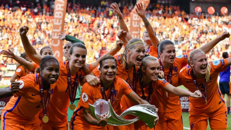 Die Fußballerinnen aus den Niederlanden sind zum ersten Mal Europameister.