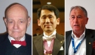 2002 wurde der Preis aufgeteilt: Die Auszeichnung ging zum einen anJohn B. Fenn (USA) und seinen Kollegen Koichi Tanaka (Japan) für die Entwicklung von weichen Desorptions-/Ionisationsmethoden für massenspektrometrische Analysen von biologischen Makromolekülen. Die andere Hälfte ging an Kurt Wüthrich (Schweiz). Er entwickelte die kernmagnetische Resonanzspektroskopie zur Bestimmung der dreidimensionalen Struktur von biologischen Makromolekülen in Lösungen. Foto: wikipedia, dpa