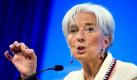 Laut der Chefin des Internationalen Währungsfonds (IWF), Christine Lagarde gibt es keine Pläne für ein Rettungsdarlehen an Spanien. Foto: Shawn Thew  Foto: dpa