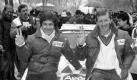 Auch wenn Loeb der unerreichte König der Monte ist. Über zwei Jahrzehnte war es der zweifache Weltmeister Walter Röhrl - hier zusammen mit Co Christian Geistdörfer. Der Regensburger Ausnahmefahrer driftete sich viermal an die Monte-Spitze - jeweils mit vier verschiedenen Werksautos. Foto: ddp images