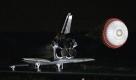 Sichere Landung: Das Space Shuttle Endeavour ist sicher zum Kennedy Space Center in Cape Canaveral zurückgekehrt. Foto: ap