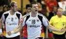Handball, Weltmeisterschaft, Vorrunde, Gruppe A, 3. Spieltag, Deutschland - Spanien, Montag (17.01.11), Kristianstad (Schweden): Michael Kraus jubelt. Spanien ist der dritte Vorrundengegner des deutschen Teams. Foto: Axel Heimken/dapd Foto: ddp