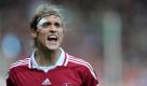 Marcel Risse wechselte auf Leihbasis ein Jahr zum FSV Mainz 05, weil er bei Bayer Leverkusen auf der rechten Seite große Konkurrenz hat. Risse bewies schon 2009 beim 1. FC Nürnberg seine Anlagen. Foto: dpa