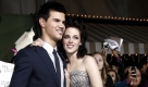 Taylor Lautner und Kristen Stewart wurden bei der New-Moon-Premiere umjubelt. Die beiden spielen im zweiten Teil der Vampir-Saga die Hauptrollen.  Foto: ap