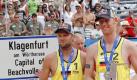 Auf Silber beim Grand Slam in Klagenfurt folgte EM-Gold für Julius Brink (l) und Jonas Reckermann. Foto: dpa