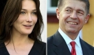 Carla Bruni gegen Joachim Sauer: Die Gattin des französischen Präsidenten singt, der Mann der Bundeskanzlerin ist Professor. Es ist das wahre Duell:Schönheit gegenIntelligenz. Foto: dpa