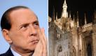 Ein Souvenir sorgte bei Silvio Berlusconi für blutige Lippen: Während einer Wahlveranstaltung griff ein Mann den italienischen Regierungschef mit einer Mini-Ausgabe des Mailänder Doms an. Dabei wurde das Nasenbein des 73-Jährigen angebrochen und zwei seiner Zähne beschädigt. Foto: ddp/dpa