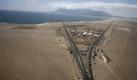 The Dakar encampment is seen during stage five of the Argentina-Chile Dakar Rally 2010 in Antofagasta, Chile, Wednesday, Jan. 6, 2010. (AP Photo/Frederic Le Floc'h, Pool) Foto: ap