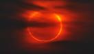 Die jährliche Sonnenfinsternis von der östlichen chinesischen Provinz Shandong aus gesehen. Das astronomische Phänomen ließ sich von Zentralafrika, über das südliche Indien und bis nach Südostasien beobachten. Foto: dpa
