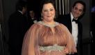 Melissa McCarthy (Brautalarm) setzte in ihrem Outfit ebenfalls mit Bling-Bling Highlights. Foto: AP Photo/Chris Pizzello
