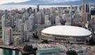 Eine Luftaufnahme zeigt das BC Place-Stadion (r) in Vancouver (Kanada) wo die Eröffnungs- und Abschlussfeier der Olympischen Winterspiele 2010 stattfinden werden (Archivfoto vom 13.02.2009). Vom 12. bis zum 28. Februar 2010 werden in Vancouver die XXI. Olympischen Winterspiele ausgetragen. Foto: VANOC/COVAN (Nur zur redaktionellen Verwendung. Der Urheber besteht darauf, dass das Bild bei Veröffentlichung unter keinen Umständen verändert, manipuliert oder beschnitten werden darf.)
 Foto: dpa