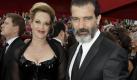 Setzten beide auf Schwarz:Melanie Griffith und Antonio Banderas. Foto: ap