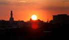 The city of Hebron during sunset in the West Bank city of Hebron on 20 November 2009. EPA/ABED AL HASHLAMOUN +++(c) dpa - Bildfunk+++ Foto: ap