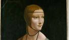 Leonardo da Vincis Gemälde 'Dame mit dem Hermelin (1489/90) ist das Glanzstück der Ausstellung 'Gesichter der Renaissance'. Foto: dpa