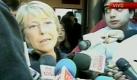 Chiles Präsidentin Michele Bachelet rief für die Regionen um das Epizentrum des Bebens den Katastrophenzustand aus. Foto: ap