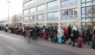 Hier hat alles angefangen: Beim Casting in Köln warten die möglichen neuen Models auf ihren ersten Laufstegeinsatz. Foto: Vox