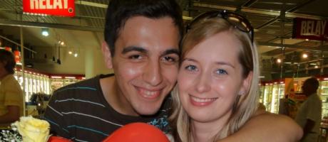 Aziz und Friederike (Foto)