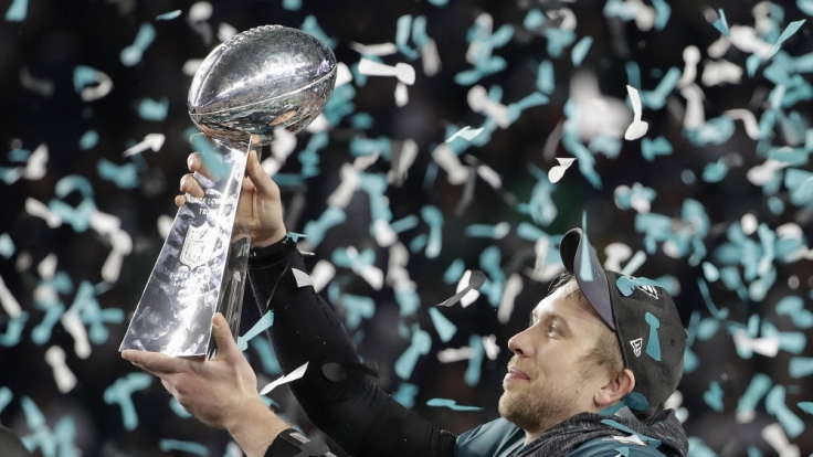 Nick Foles von den Philadelphia Eagles.