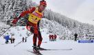 Der norweger Emil Helge Svendsen auf dem Weg zum Sieg. Foto: dpa