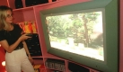 Flachbildfernseher sind der Trend im Wohnzimmer - und damit auch unter dem Weihnachtsbaum. Foto: dpa