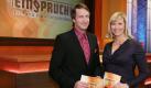 Andrea Kiewel und Ralf Höcker führen durch die Show.
 Foto: RTL
