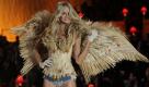 Lindsay Ellingson erinnerte mit ihren Feder-Flügeln eher an ein Hühnchen als an einen Engel. Foto: ap