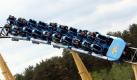 Die erste Katapultstart-Achterbahn Deutschlands startet am Dienstag (15.05.2007) im Heide-Park Soltau (Landkreis Soltau-Fallingbostel) zu ihrer Jungfernfahrt. Die sogenannte 'Desert Race' wird regelrecht abgeschossen und erreicht innerhalb von 2,4 Sekunden eine Geschwindigkeit von 100 Stundenkilometern. Die Fahrstrecke ist 650 Meter lang und bis zu 19 Meter hoch. Für eine Runde braucht die 'Desert Race' 27 Sekunden. Während des hydraulischen Katapultstarts und in den S-Kurven werden die Fahrgäste mit dem Fünffachen ihres Körpergewichts in die Sitze gedrückt. Foto: Holger Hollemann dpa/lni (zu lni 4016 vom 15.05.2007) +++(c) dpa - Bildfunk+++
pixel Foto: dpa