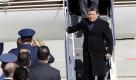 Jordaniens König Abdullah der Zweite ibn Al Hussein entsteigt auf der Andrews Air Force Base im US-Bundesstaat Maryland seinem Flugzeug. Er nimmt an der Atiomsicherheitskonferenz teil.  Foto: ap