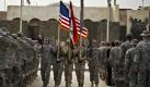Das war´s: Die US-Armee holt in Bagdad ihre Fahne ein. Die letzten 6000 Soldaten verlassen acht Jahre nach dem Beginn des Irakkriegs das immer noch unruhige Land. Foto: Erin A. Kirk-Cuomo/US Department of Defense Foto: dpa