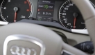 Beim Audi gelang während einer nächtlichen Stadtfahrt mit konstantem City-Tempo ein Durchschnittsverbrauch von 4,9 Litern (Werksangabe für den Stadtzyklus: 5,8 Liter). Die Start-Stopp-Automatik kam dabei zwar selten zum Einsatz, dafür musste aber kaum gebremst oder beschleunigt werden. Foto: press-inform