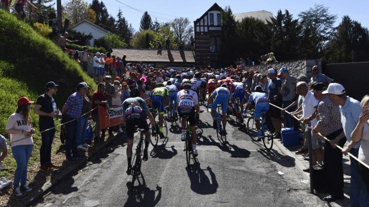 Beim Flèche Wallonne 2019 müssen die Radsportler 195,5 Kilometer zurücklegen.