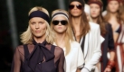 Czech model Eva Herzigova, foreground, and models wear creations by French fashion designer Jean-Paul Gaultier as part of his Spring-Summer 2010 fashion collection for Hermes, in Paris, Wednesday Oct. 7, 2009. (AP Photo/Thibault Camus)



 Foto: AP