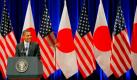 In Tokio umwirbt US-Präsident Barack Obama die asiatischen Staaten mit großen Worten. Die Rede ist der Startschuss für Obamas Asienreise. Foto: ap