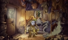 Raum ist in der kleinsten Hütte. Doch selbst ein Clown kann diesem Durcheinander nichts abgewinnen. Oder hat Sadwick einfach nur die falsche Einstellung? Foto: Daedalic Entertainment