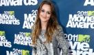 Leighton Meesters (Gossip Girl) Glitzerkleid, ebenfalls von Balmain, sah nett aus, war aber auch kein Knaller. Foto: dapd
