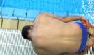 Der einzige Starter aus Deutschland: Johannes Andrees macht sich zum Sprung ins Wasser bereit. Diese Pose gehört schon zur Kür. Foto: news.de