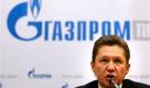 Gazprom CEO Alexei Miller speaks at a news conference in Moscow, Sunday, Jan. 4, 2009. Russian gas giant Gazprom toughened its position Sunday in the gas dispute with Ukraine that has led to a drop in natural gas supplies in Europe. Gazprom CEO Alexei Miller said the state-controlled company was now offering to sell gas to Ukraine at $450 per 1,000 cubic meters, up from its last offer of $418. (AP Photo/Misha Japaridze) Foto: ap