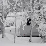 Winterschlaf für Caravans (Foto)