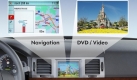 Ein Bildschirm, zwei Bilder: Dual View bei Mercedes Benz. Foto: news.de