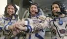 Drei neue Astronauten werden am 30. März in die Erdumlaufbahn geschickt. Foto: ap