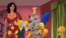 Und in Katy Perrys Gesellschaft verwandeln sich Marge, Homer, Lisa, Bart und Maggie in Puppen à la Muppets. Hinzu gesellen sich Mr. Burns und Moe, wobei letzterer Katy Perry am Ende ihrer Gesangseinlage fast schon unanständig nahe kommt. Grampa und Jasper Beardly betrachten und kommentieren das Geschehen in The Fight Before Christmas in bester Waldorf-und-Statler-Manier. Foto: ddp Images