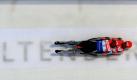 Das Rodel-Duo Tobias Wendl/Tobias Arlt liegt bei der WM in Altenberg nach dem ersten Lauf auf dem zweiten Rang. Foto: Thomas Eisenhut Foto: dpa