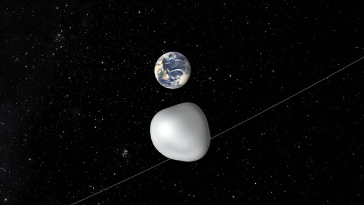 Am 12.10.2017 fliegt der Asteroid 2012 TC4 an der Erde vorbei.