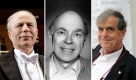 2004 wurden Aaron Chiechanover, Avram Hershko (beide aus Israel) und der US-Amerikaner Irwin Rose ausgezeichnet für ihre Entdeckung des Ubiquitin-gesteuerten Proteinabbaus. Foto: dpa