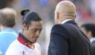Ebenfalls punktlos blieb der VfB Stuttgart. Neuzugang Mauro Camoranesi gab seinen Einstand, konnte an der 1:2-Niederlage gegen Freiburg aber auch nichts ändern. Für Trainer Christian Gross wird die Luft nach drei Niederlagen in drei Spielen langsam dünn. Foto: ddp