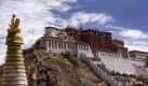 Blick auf den früheren Sitz des Dalai Lama, den Potala-Palast in Lhasa. Archivfoto: Adrian Bradshaw Foto: dpa