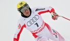 Bei der Weltmeisterschaft 2009 im französischen Val d'Isere will der Herminator seine Edelmetall-Bilanz wieder aufbesser, nachdem er zwei Jahre zuvor keine einzige Medaille geholt hatte. Aber auch diesmal geht der Österreicher wieder leer aus. Foto: dpa