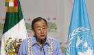 UN-Generalsekretär Ban Ki Moon hat den Ministern beim Klimagipfel in Mexiko eindringlich ins Gewissen geredet. Foto: dpa